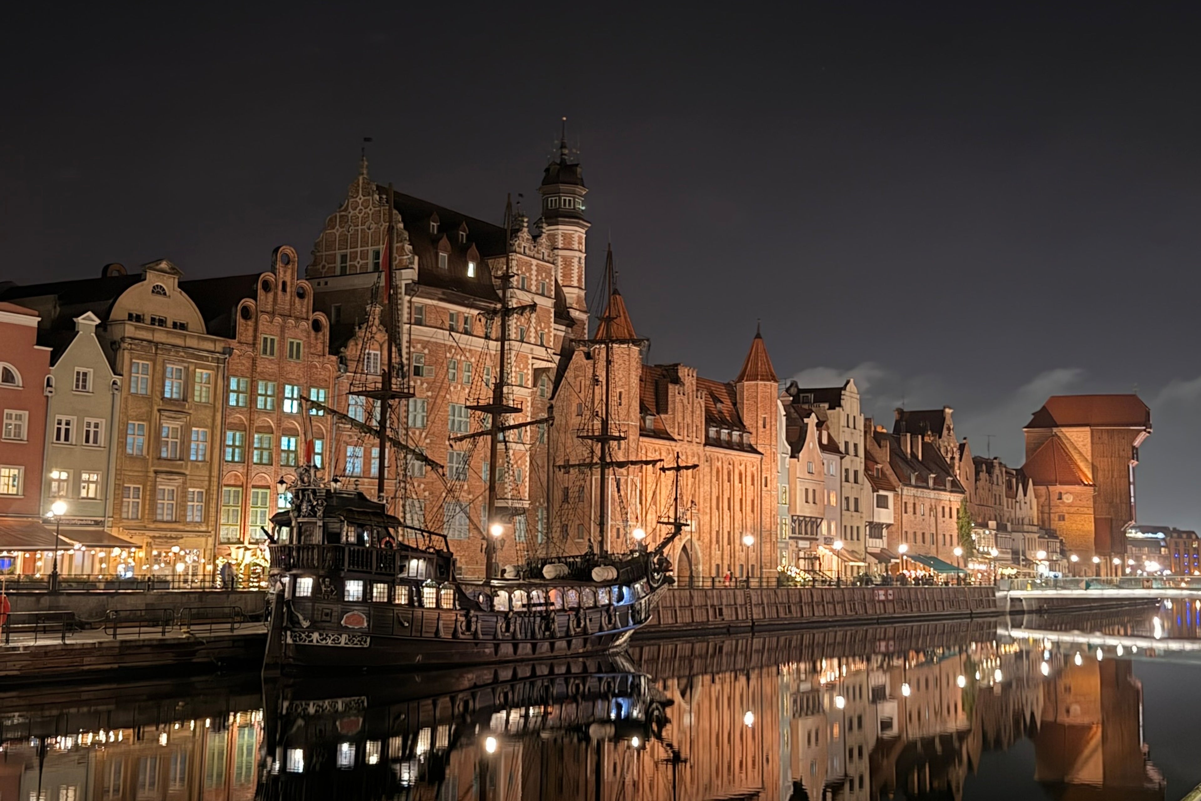 Gdańsk Nocą