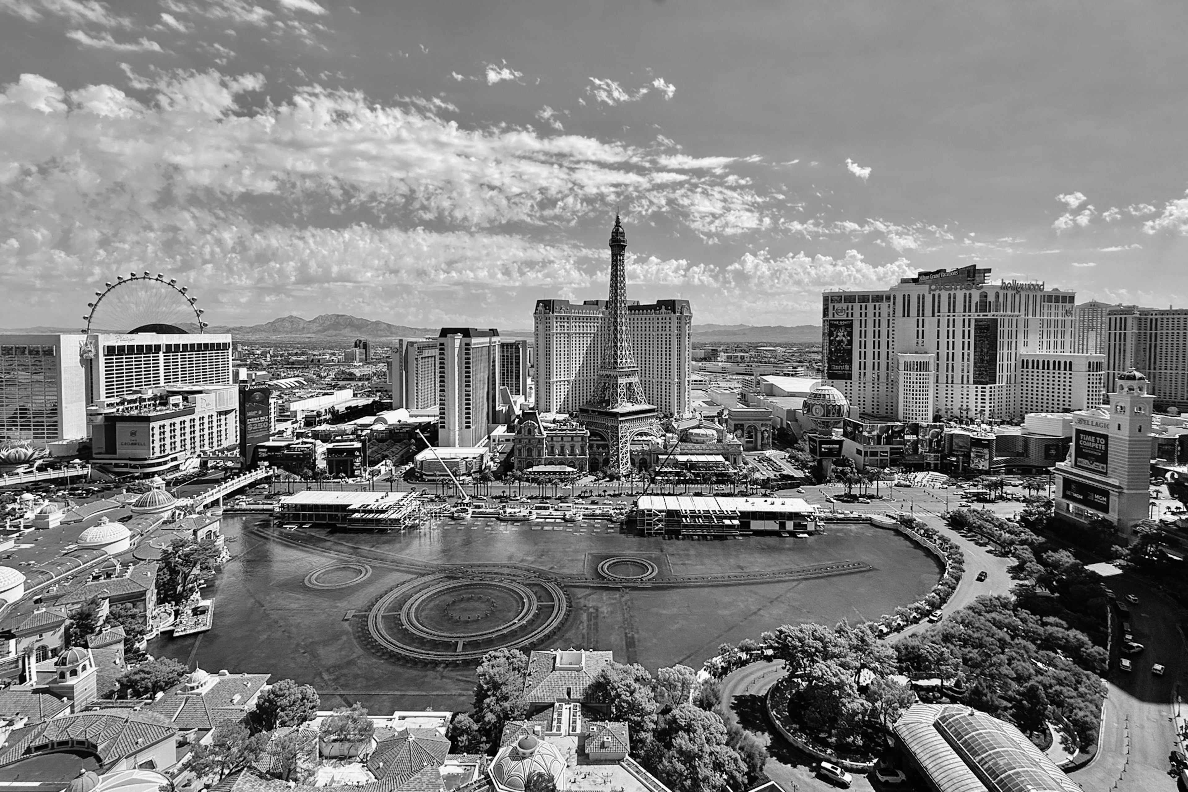 LV Fontanna Przed Bellagio