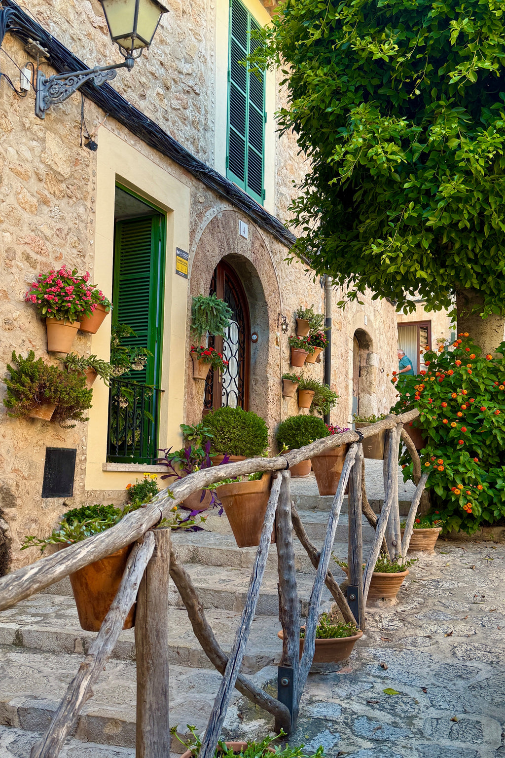 Schody w Valldemossa