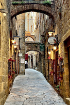 Uliczka w Volterra