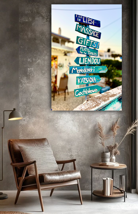 Kierunkowskaz w Lipsi