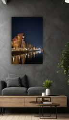 Gdańsk Żuraw Nocą