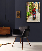 Czerwona Vespa Na Majorce