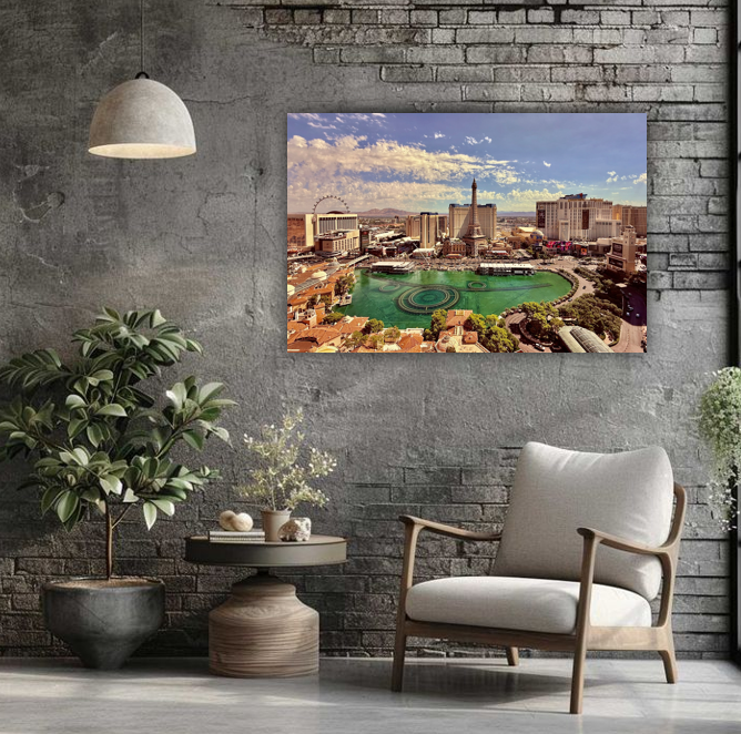 LV Fontanna Przed Bellagio