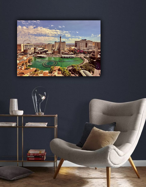 LV Fontanna Przed Bellagio