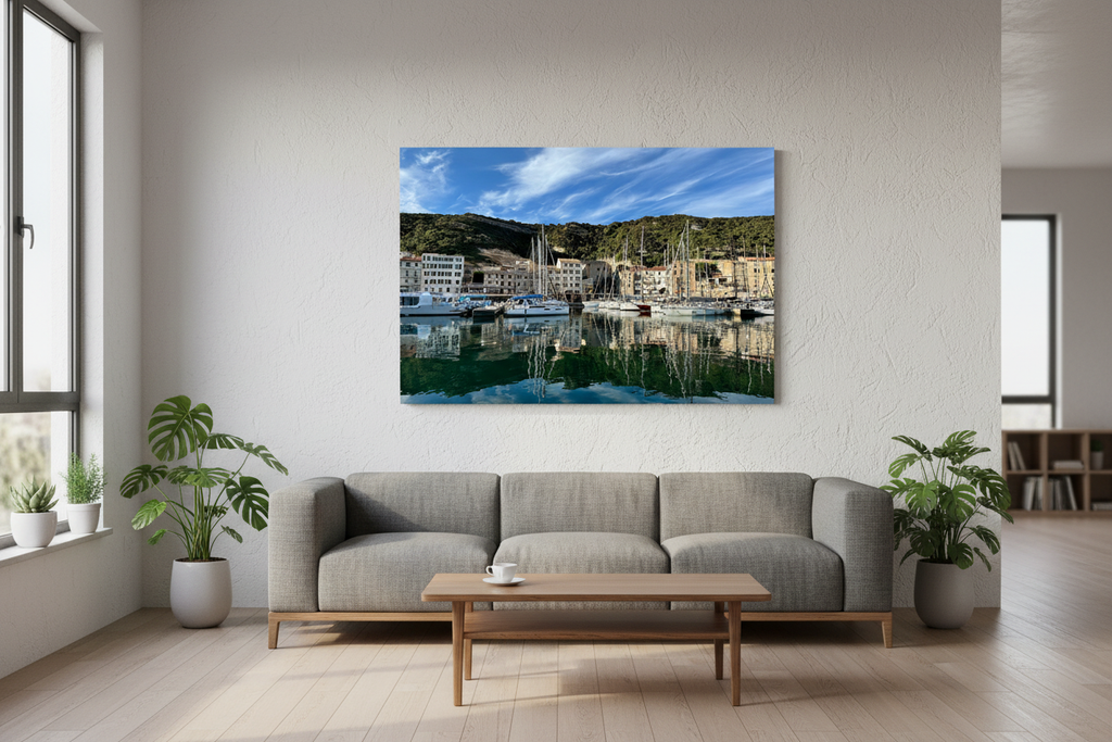 Bonifacio - wizualizacja w salonie (wersja kolorowa)